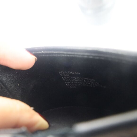 Aqua Logan Platform Hiker Boots Black 9.5M - Picture 14 of 16